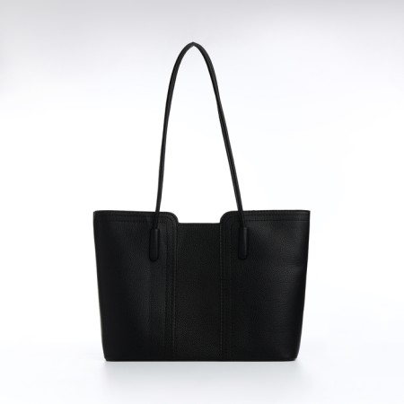 Bag Female Tout with zipper, black color