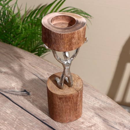 Climb "will" aluminum, maneous tree 10x10x32 cm-4