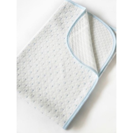 Plaid-condensed, size 100x140 cm, knitwear, heart print-1