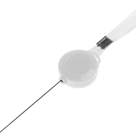Baiga tape width-9mm, length-85cm with a 40 cm holder and a button loop, gray-2