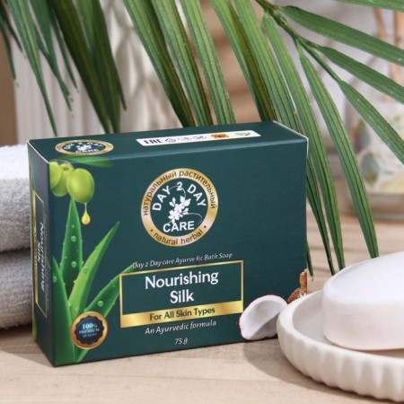 Soap Ayurvedic natural day TU Dai Car nutrient silk, 75 g