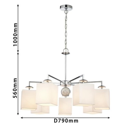 Diva Suspension 790 mm, E14 280W-7
