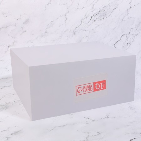 Great organizer for storage, with a lid, glass, with a mirror -bottom, 1 section, 25 × 17.5 × 8.5 cm, the color is transparent/copper-6
