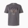 T-shirt male, dark gray color, size 46 (m)