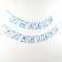 Paper garland on the Gentleman tape