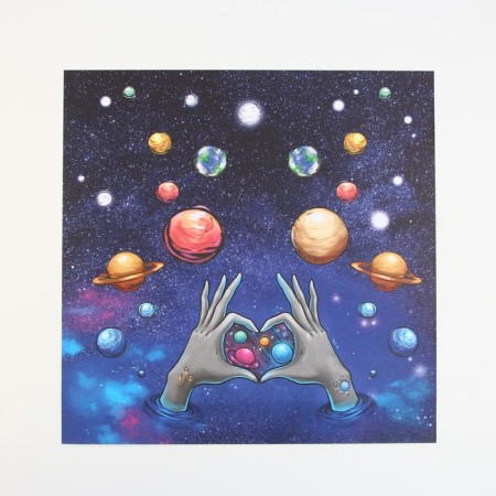 A set of paper for scrapbooking “Cosmos inside”, 12 sheets, 30.5 x 30.5 cm, 180 g/m²-21