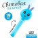 Light wand "Bunny" with a squeak, Mix color