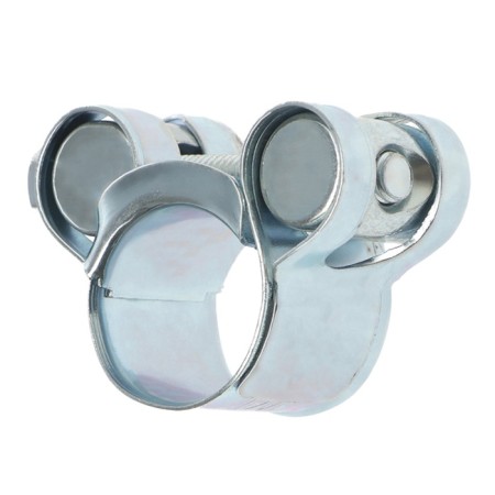 The clamp zein English, diameter 17-19 mm, width 18 mm, galvanized-5