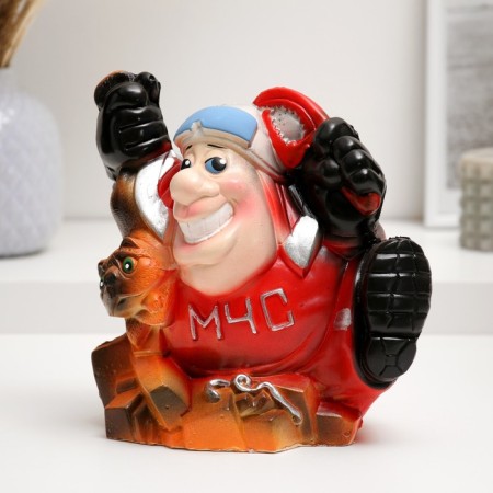 Piggy bank "EMERCOM No. 1" Krasny, 12x20cm-1