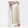 Package-carrier for flowers with a plastic window, “only for you”, white, 30 x 12 x 8 cm