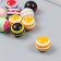 Busina for creativity plastic "Striped ball" 2x2x2 cm