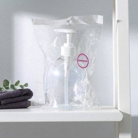 Doster for liquid soap of the share, 500 ml, 8.5 × 17 cm, the color is transparent-6