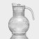 Set for drinks made of glass "Cosmos", 5 items: a jug 1.9 l, 4 circles 300/280/280/250 ml