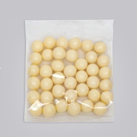 Sprinking confectionery "pearls silver", dragee (12-13 mm), soft, 50 g-1