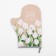 Kitchen kit “The most beloved” mittens-selection 20x28cm, severity 19x19cm, 100% HL