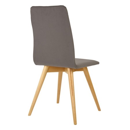 Dining stool Polini Home Rio SD, color gray-natural color-3