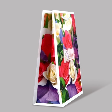 Laminated package "since March 8", Ml 21 x 25 x 8 cm-2