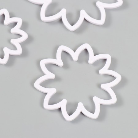 Cathers for polymer clay "Flowers" set 3 pcs d = 6.9, 8.8 and 10.8 cm-2