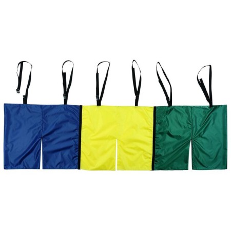Relay shorts for three, with straps, adults, Mix colors