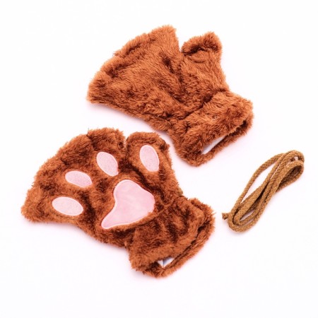 Carnival set "tail" fox, orange color-7