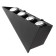 Feuba Lamp 5XLED 4W 4000K IP66 Black 22.7x4x10.3 cm