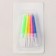 Topper “Crown” topper, a set of candles 10 pcs., Mix color