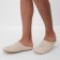 Male slippers, eco size 44-45, beige strip