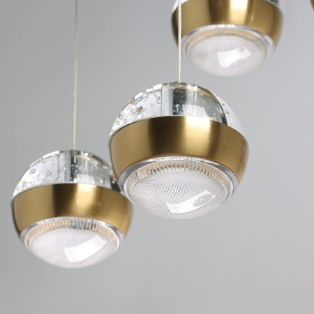 Chandelier "Capelia", size 50x315x50 cm, 54W 9XLED SMD Board IP 20-5