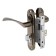 Soldressed Lockland RD004, with a pen, 3 keys, color black nickel