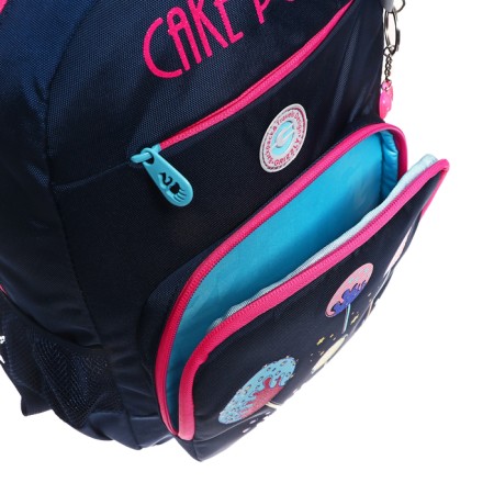 School backpack, 40 x 25 x 13 cm, Grizzly, ergonomic back, laptop department, blue-9