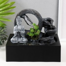 The desktop fountain from the network, backlight 