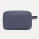 Lightning cosmetic bag, external pocket, gray color