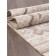 Rectangular carpet EFOR ECLIPSE, size 240x340 cm, color White/White