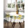 The tablecloth “Lemon mood”, round, Saten, d = 150 cm