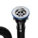 Hofrosiphon ORIO AS-3012, 1 1/2 "x40 mm, with a stainless grill d = 70 mm, l = 1000 mm, black