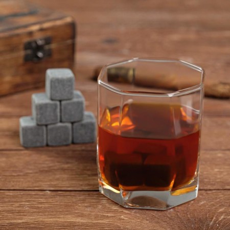 Set of stones for whiskey Cocktail, 6 pcs-3