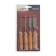 Set of chisels scrap, wooden handle, 6-12-18-24 mm