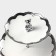 Ceramic 2-tier ceramic “Stylish Bear”, D = 18.5/26 cm, white color
