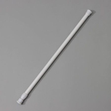 Universal cornice, sliding 40-70 cm, white color-5