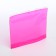Cosmetic bag with a zip-butter, pink color