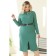 Women's dress, size 52, green color