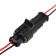 Car connector, hermetic plug-Gnesdo DJ7021-1.5-11/21, 2 contacts, set 2 pcs