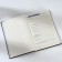 Deliciper of Leduced A5, 160 liters. Solid cover. Leatherette. Cream block. "Crocodile"