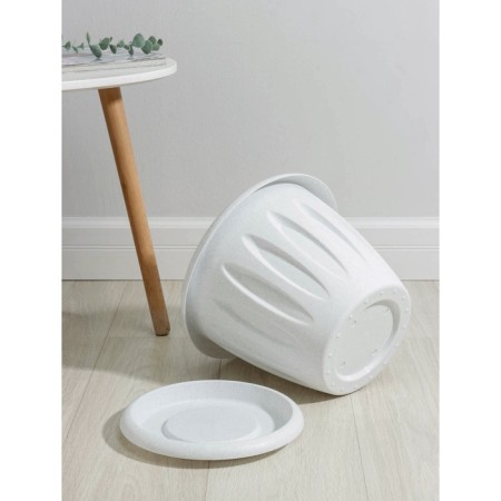 Pot with the pallet "Felicia", 10.4 l, the color is marble-7