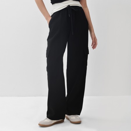 Women's pants mist size m, black