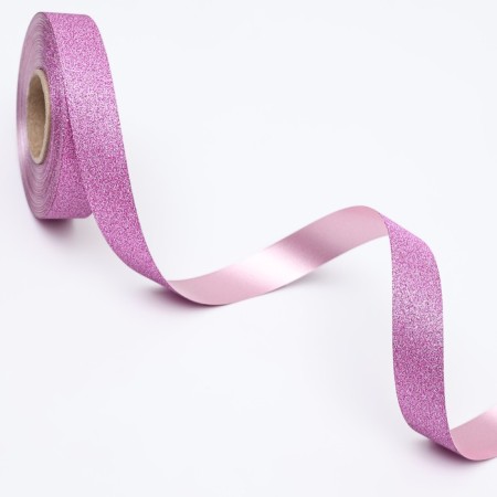 Tiffany tape for decor and gifts, raspberry, 2 cm x 50 m-3
