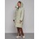 Coat insulated winter female, size 46, color light green