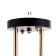 Chandelier 1188/2 E27 40W gold-black 48x15x24 cm Bayerlux