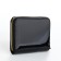 Women's wallet with lightning, black color