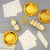 Set for the holiday "Happy Birthday", golden stars